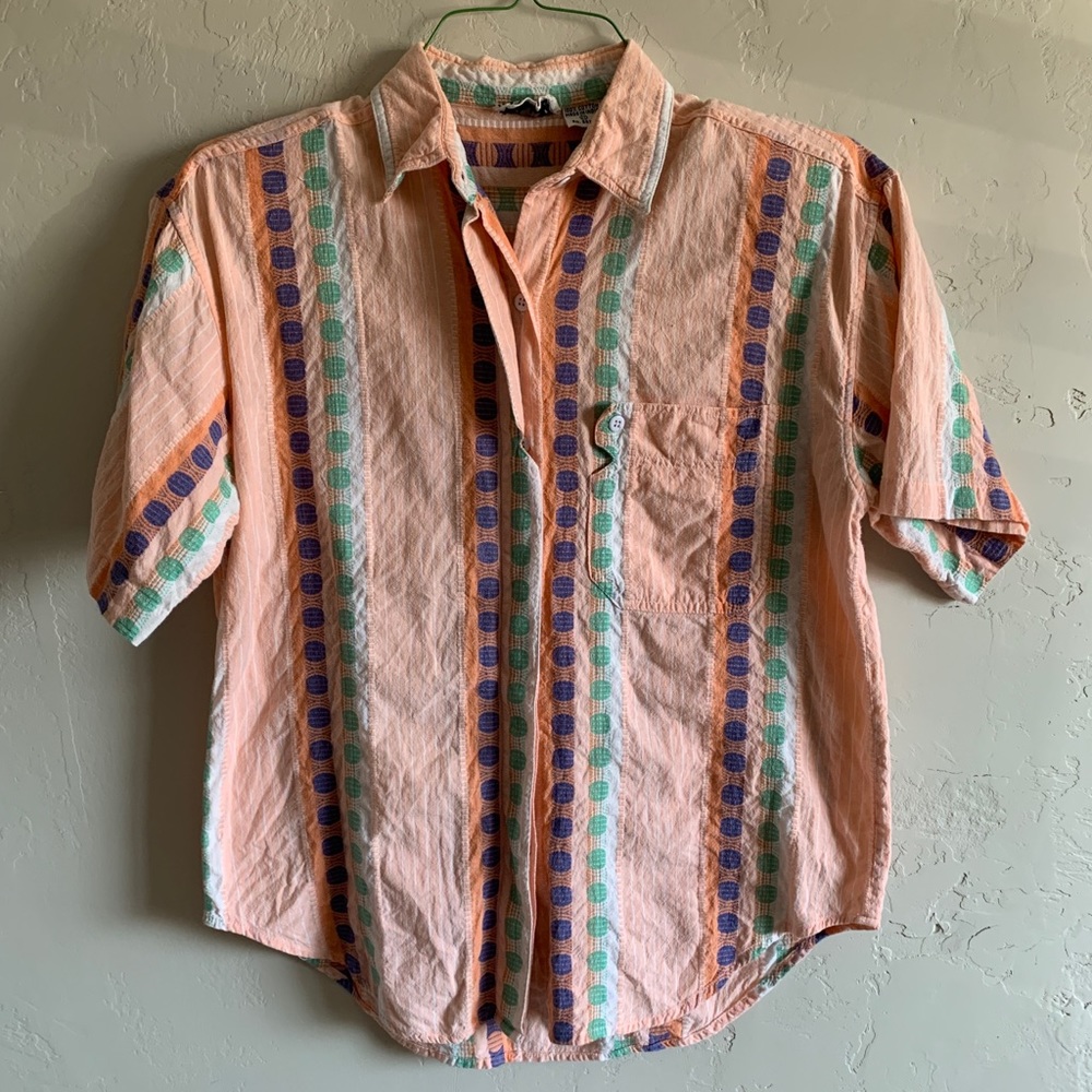 ✨FINAL MARKDOWN/CLOSET CLEAR-OUT Printed Cotton Button Up